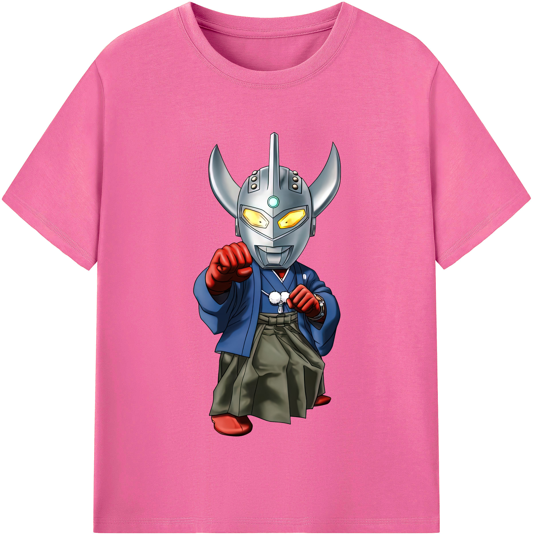 （画像用） ウルトラマン Ultraman レディースカジュアルプリントTシャツ（綿100％）